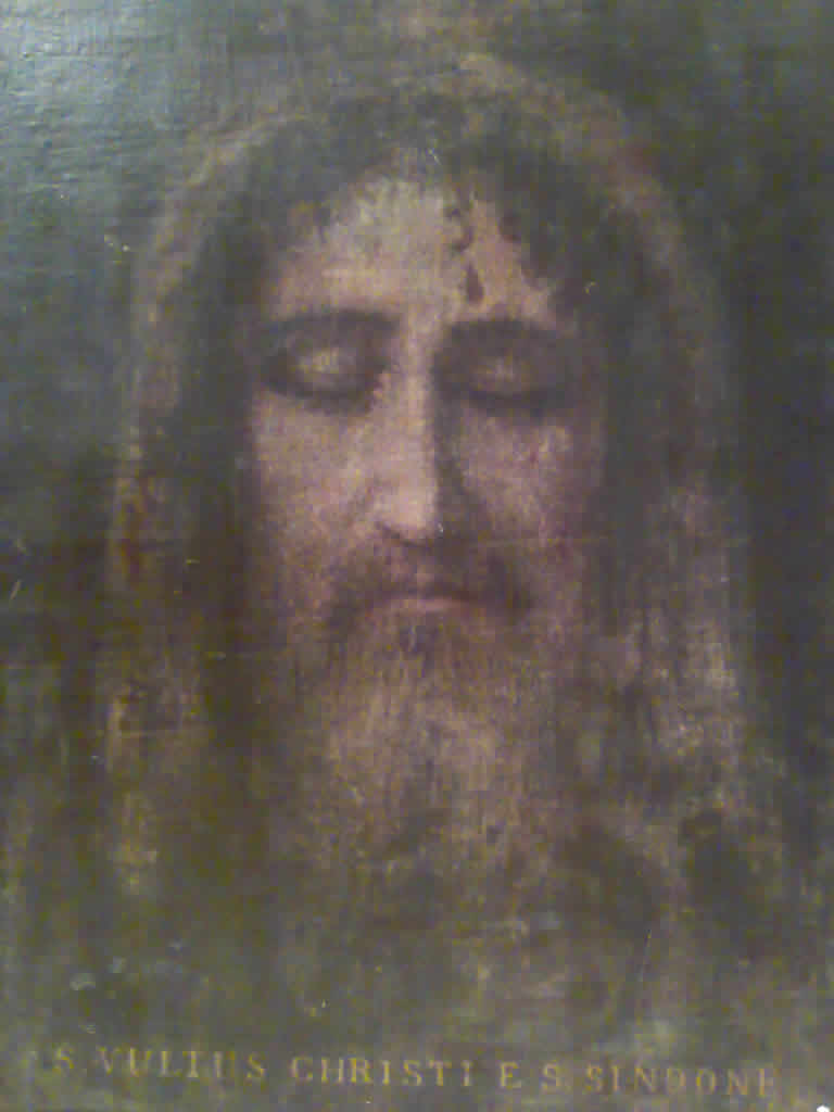 صورة وجه المسيح في كنيسة القدّيس أنطونيوس البادواني- بعبدات لبنان